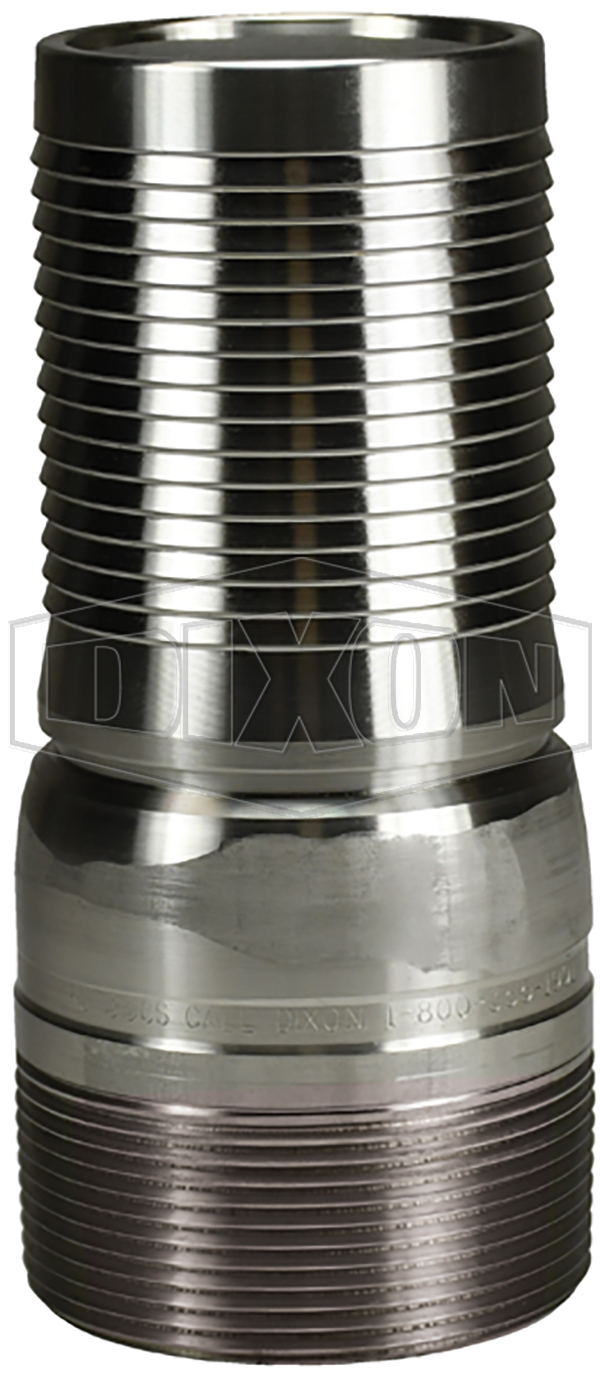 King Crimp™ Style Combination Nipple Threaded End